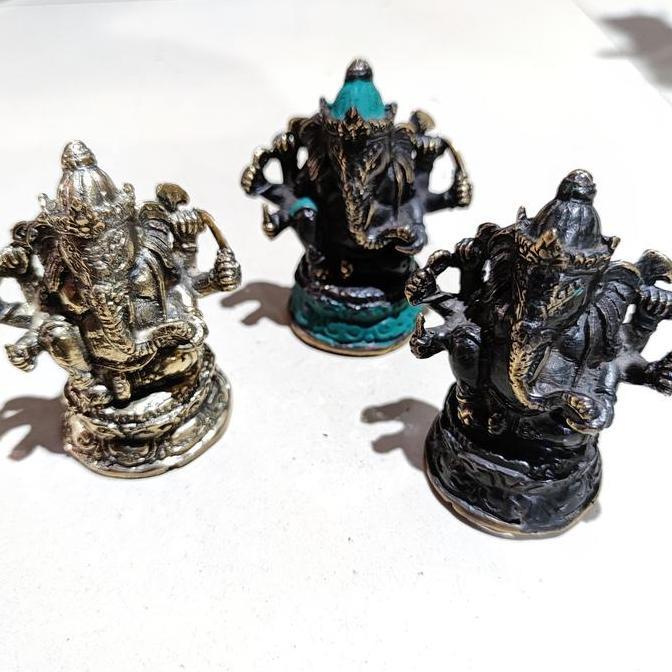 populer] patung ganesha perunggu 9cm