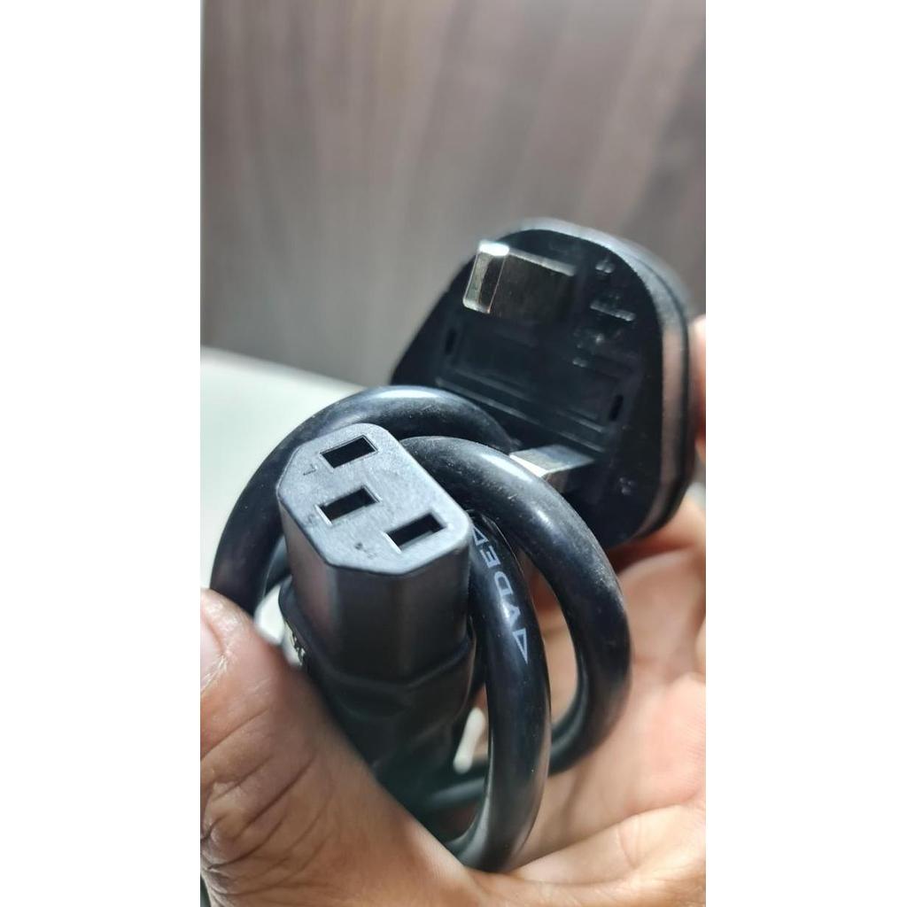 ORIGINAL KABEL POWER PC COLOKAN3 3G 1.0MM 13AMP PSU MINING UPS SERVER PREMIUM