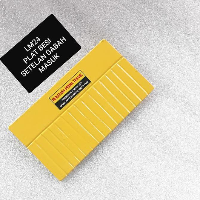 +++++] LM24 PLAT BESI LIDAH SISIR SETELAN GABAH MASUK MESIN PADI PK LM 24