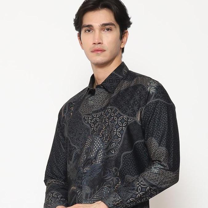 MAGINOT BATIK FURING EXCLUSIVE Batik FURING EXCLUSIVE Pria Slim Fit Lengan Panjang