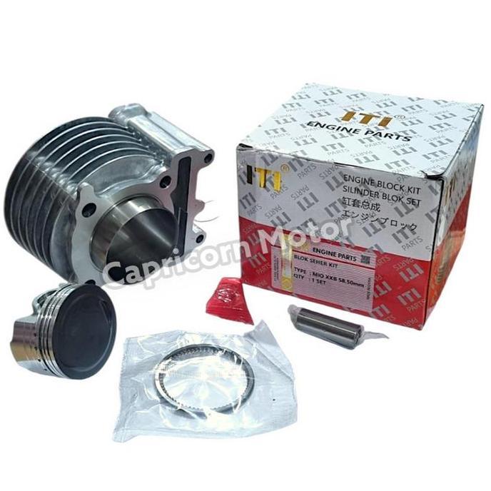 Blok Boring Seher Set Mio 58.5 Mm Iti Bore Up 150 Cc 58,5 Mio Soul Lama Sporty New Smile Murah