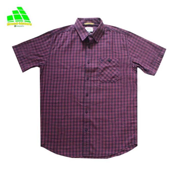 Camel Active Orinal Kemeja Pria Lengan Pendek Katun (102FW231832)