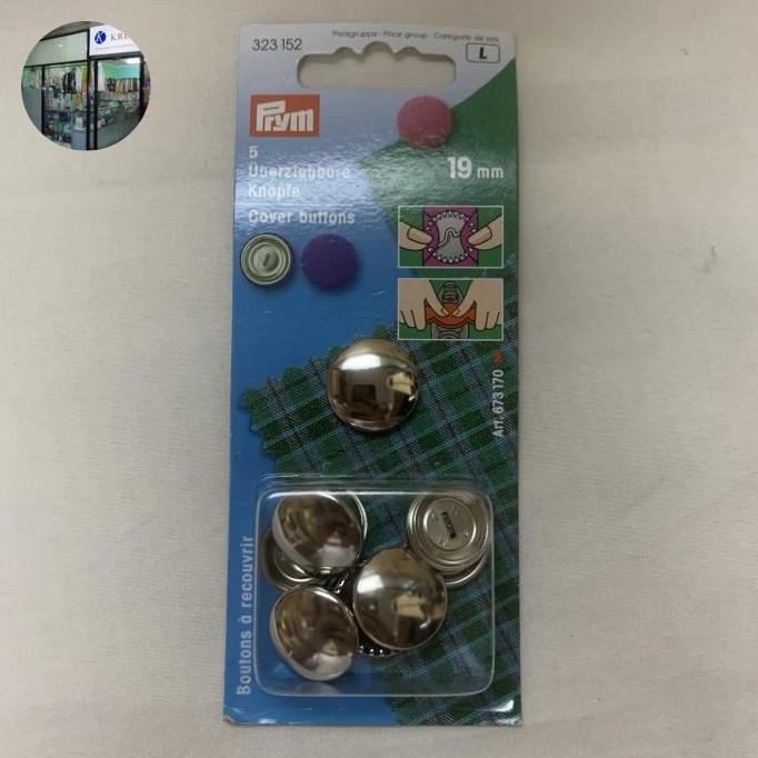 Lansungkirim- Kancing Bungkus Cover Button Prym