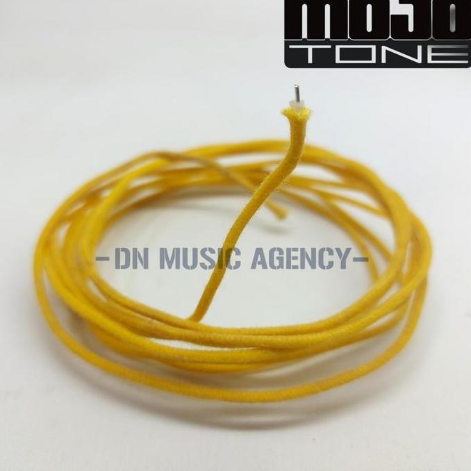 kabel wire wering gitar bass dan amplifier AWG 22 Vintage Cloth original USA TERBARU