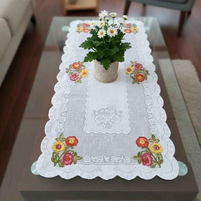 Promo Terbaru, Taplak Meja Ruang Tamu Minimalis Taplak Meja Tamu Rajut