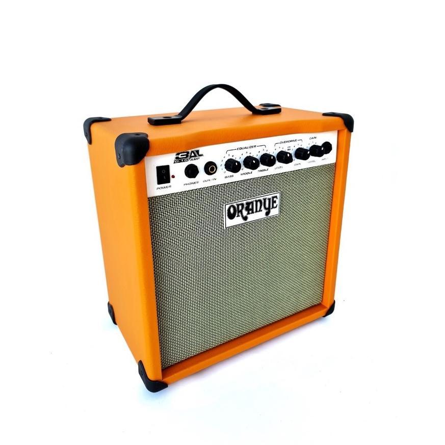 Ampli Gitar dan Bass Merk Oranye Ukuran 8 Inc Elektrik Distorsi Amplifier Amply Murah Jakarta Orange