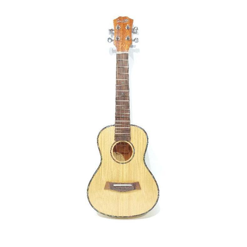 Ukulele Concerto Merk Cowboy Originak Tipe Uk-23 NA Solid Warna Natural Full Ukuran 23 Inc Murah