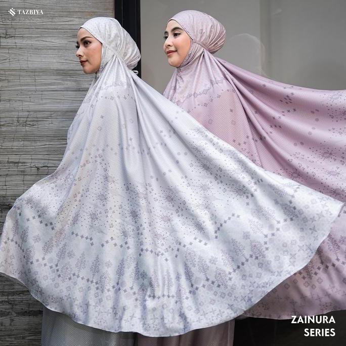 [New] Tazbiya - Zainura Series | Mukena Premium Dewasa 2In Set Sajadah | Mukena Sajadah
