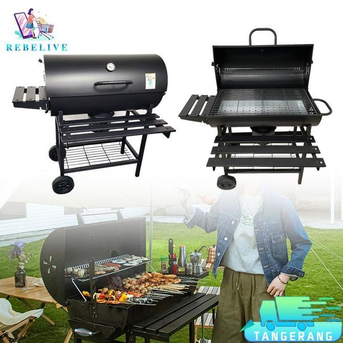 Terlaris Alat Panggangan Besar Mesin Bbq Barbeque Grill Kompor Panggangan