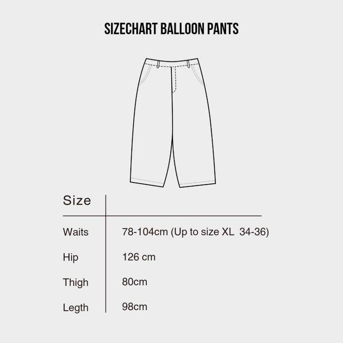 JAVAJONES Balloon Soft Denim Pants Lht Blue McEnroe | Celana Panjang