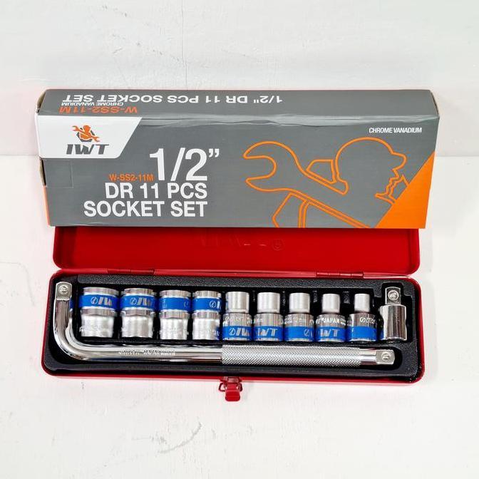 Promo IWT Kunci Sok Set 11pcs Diskon