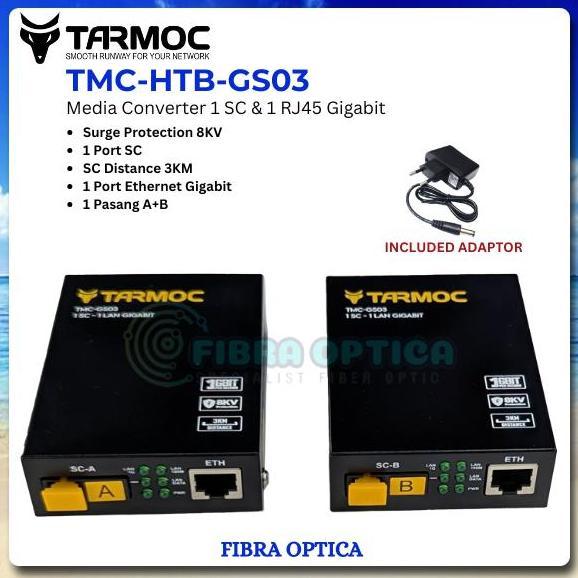 Necting- Tarmoc Tmc-Htb-Gs-03 | Media Converter 1Fo 1Lan Gigabit | Htb Gs03