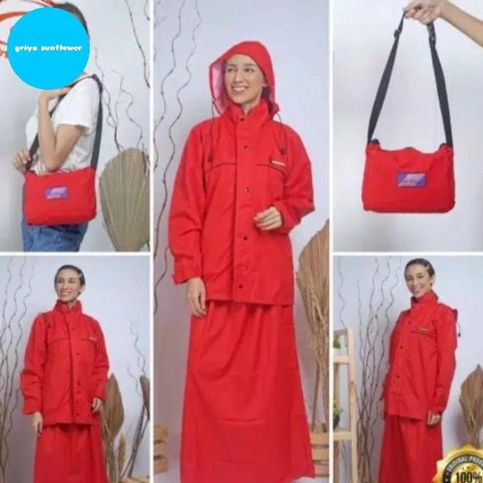 Jas hujan Sunflower women ( rok) M,L,XL