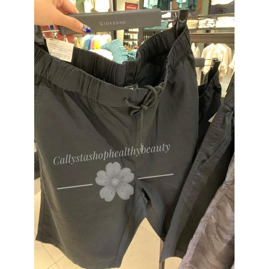 Giordano Celana Pendek Pria Black New Sale