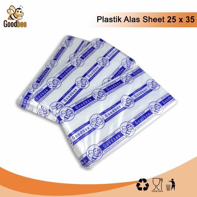 Blocke- Goodbee Hd Sheet 25 X 35 Cm - Plastik Alas Makanan Sheet 25X35Cm - Isi 4 Pack