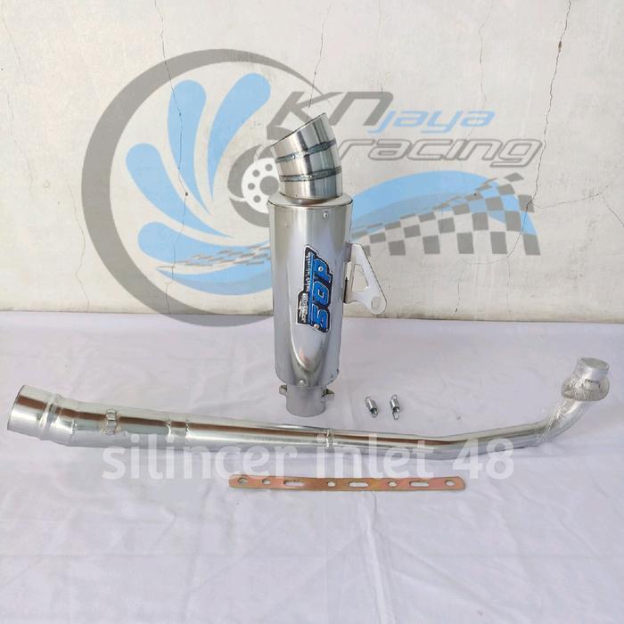 Knalpot Racing Dos Untuk Semu Motor Bebek All Varian/Type. Supra X/Supra Fit/Supra X125/Karisma/Blad