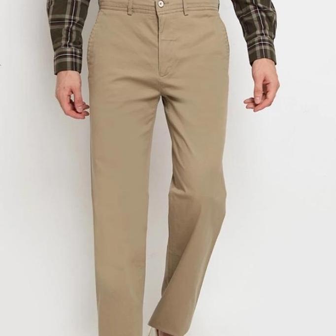 WOOD chino pants Modernfit,KHAKI 2-OPXBSC520O032