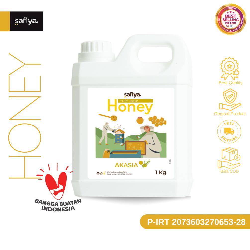 Safiya Madu Murni Akasia 1 Kg Raw Honey