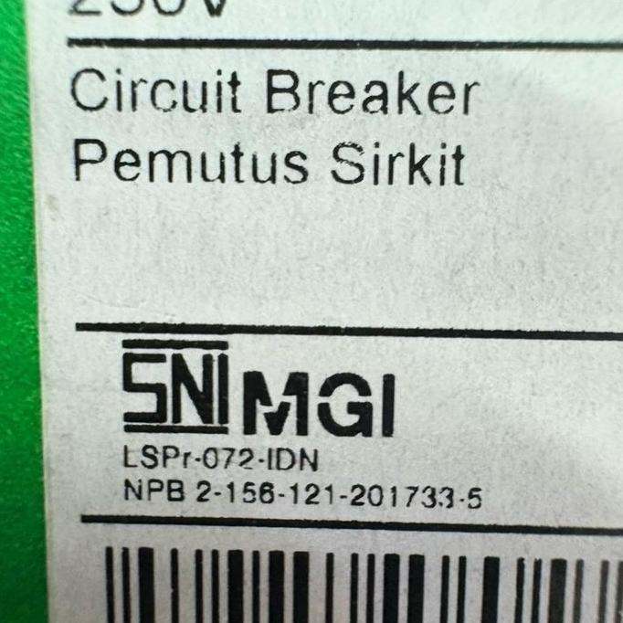 Miliki Mcb Schneider 16A 1 Phase