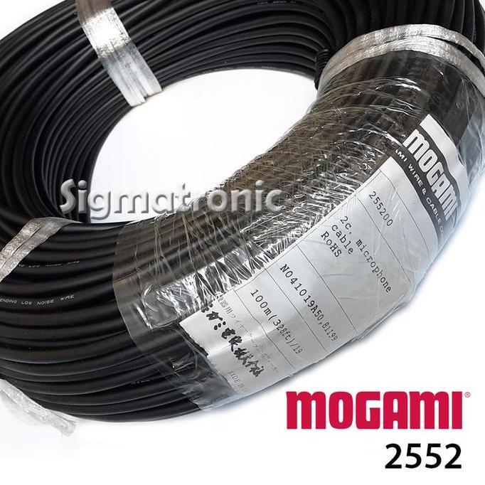 1-Roll MOGAMI 2552 Original W2552 Balanced Microphone Cable Kabel