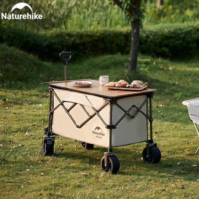 Troli Lipat Naturehike Nh20Pj009/Tabletop Nh21Pj002 Tc03 Gerobak Lipat