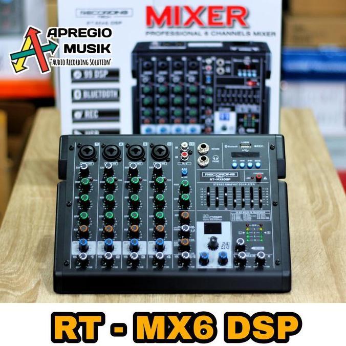Ratu_seller428 - Mixer USB Recording Tech RTMX6 RT MX6 DSP Recording Podcast