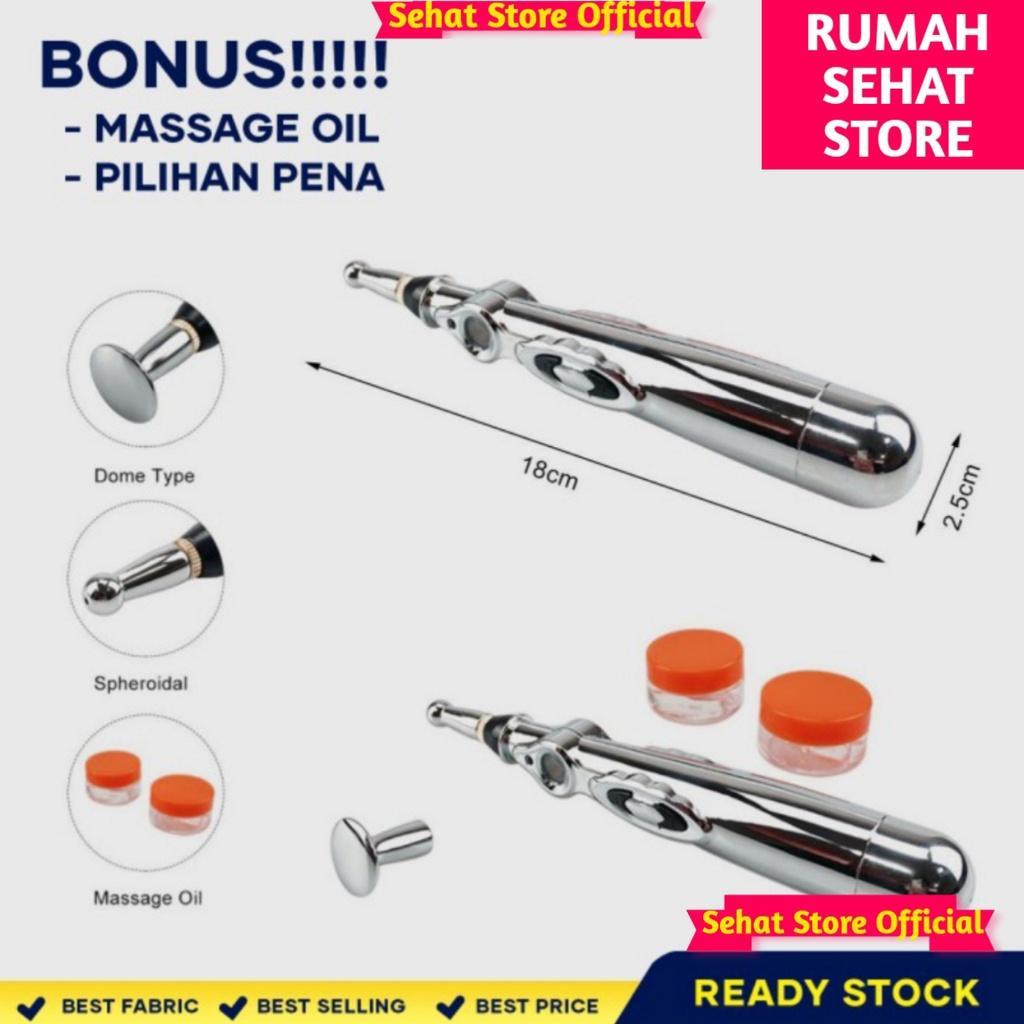 Alat Pijat Terapi Akupuntur Pena Meridian Elektrik Portabel Pen Listrik Masage Kesehatan Saraf Tubuh