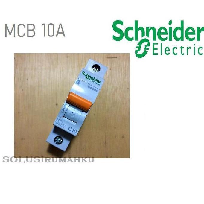 Terjangkau Mcb Schneider 10A Sni Sikring 10 Ampere 2200 Watt Merlin Gerin