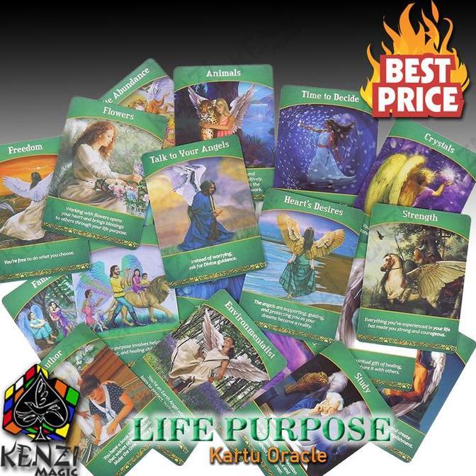 Ready Tarot Oracle Life Purpose Oracle Cards 44 Cards