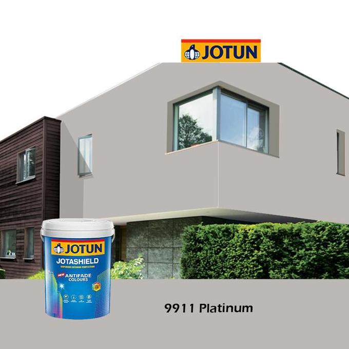Wrnawrni- Cat Tembok Eksterior Jotun - Platinum/9911