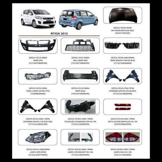 HOT DEAL BEMPER BUMPER BELAKANG ERTIGA R3 NHF 