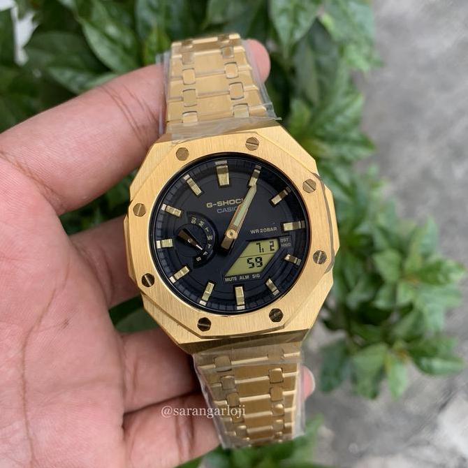 Jam G-Shock GA-2100 Custom Gold