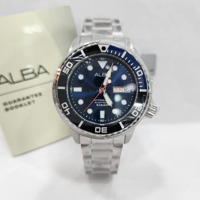 Jam tangan pria Alba AL4245X1 AL 4245 BATMAN Automatic Orinal