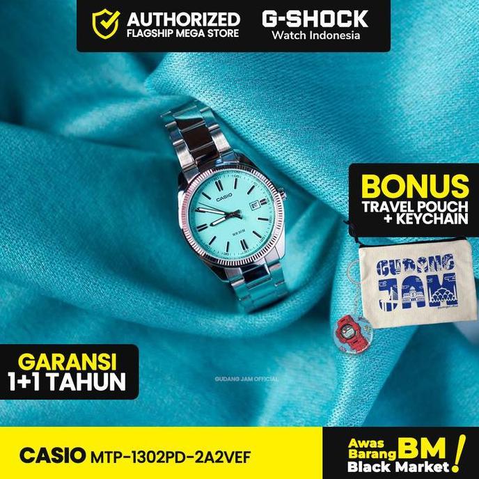 Casio General MTP-1302PD-2A2VEF MTP-1302PD MTP-1302 MTP1302PD Watches Men Jam