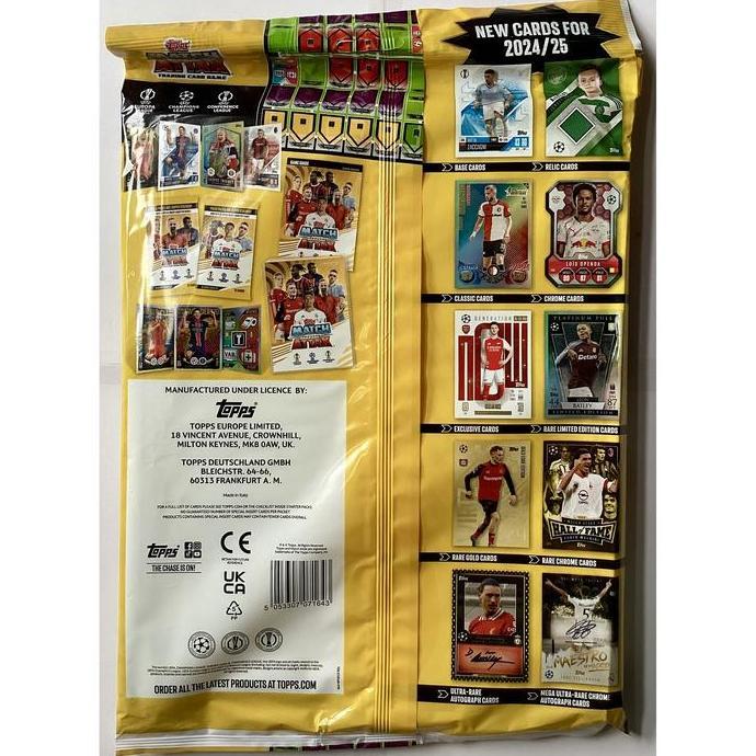 2024/2025 Topps Match Attax Trading Card Game Champions League 24/25 Starter Pack