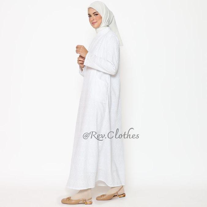 Grosir Gamis Putih Umroh Wanita Baju Haji Dan Umroh Wanita Dewasa Muslim Katun Paris Premium