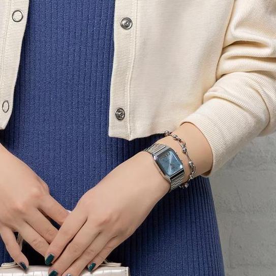 CASIO AQ-230A-2A1MQYDF Jam Tangan Unisex Stainless AQ-230A-2A1 AQ230A AQ 230A 2A1MQYDF