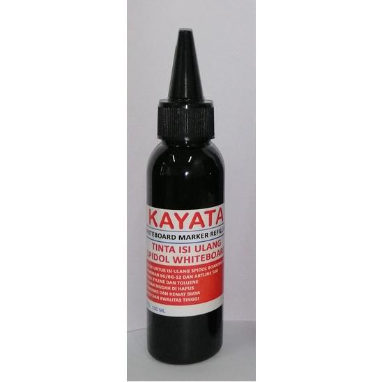 Tinta Spidol Whiteboard Kayata 100Ml Tinta Isi Ulang Dan Refill Spidol Whiteboard-Per Botol