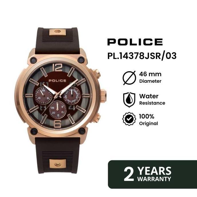 Jam Tangan Pria Jam Tangan Orinal Police PL.14378JSR/03