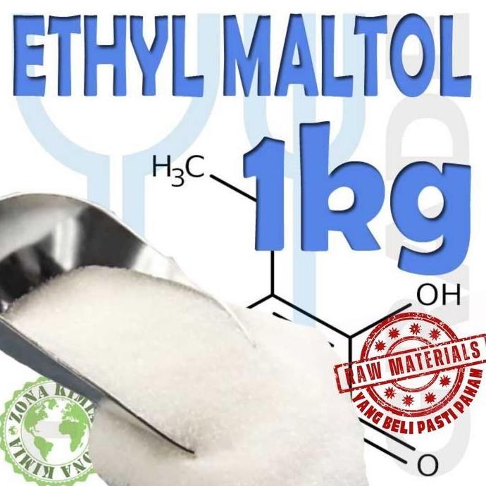 BEBAS ONGKIR - ETYL MALTOL 1KG Premium Ethyl Maltol Pure Etil Maltol Cotton Candy EM