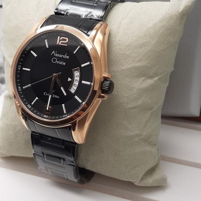 ALEXANDRE CHRISTIE PRIA CLASSIC AC 8289 MD ORINAL BLACK ROSEGOLD