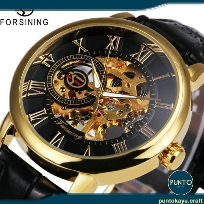 Jam Tangan Pria Mekanik Automatic Forsining GMT838