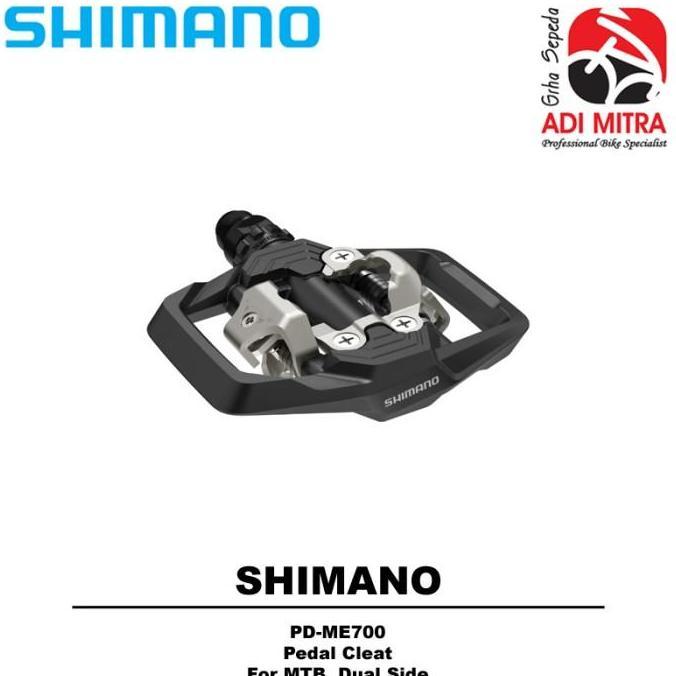 Shimano Pd-Me700 Pedal Cleat Sepeda Mtb