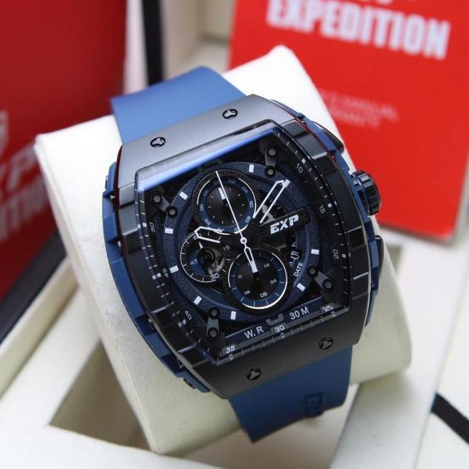JAM TANGAN PRIA EXPEDITION EXP 6782 / E6782 ORINAL BEST SELLER -Blue