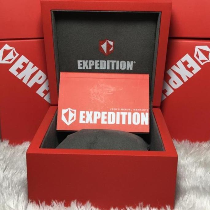 JAM TANGAN EXPEDITION PRIA EXP 6782 / 6782 ORINAL - Red