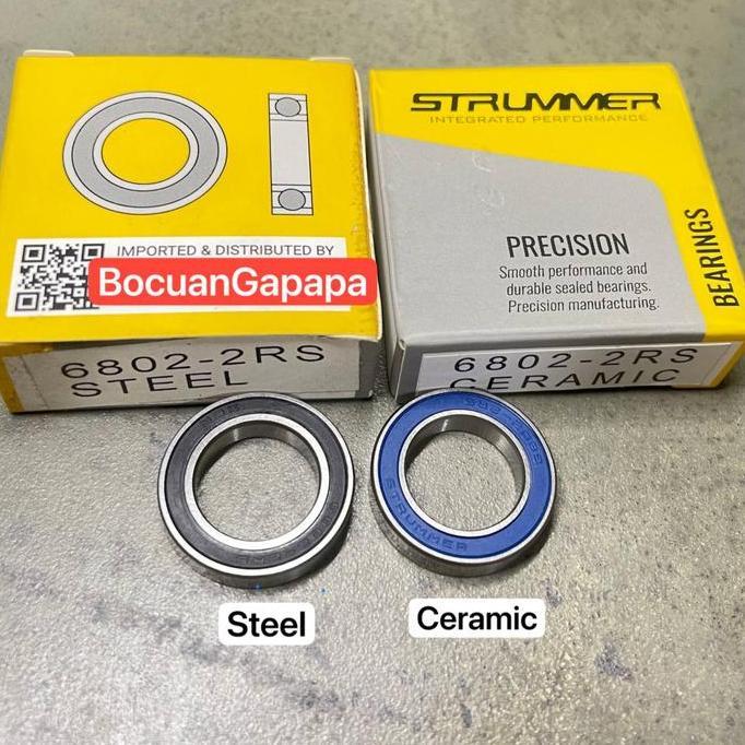 Bearing Hub Freehub Strummer 6802-2RS HM650 dan Roadbike HR