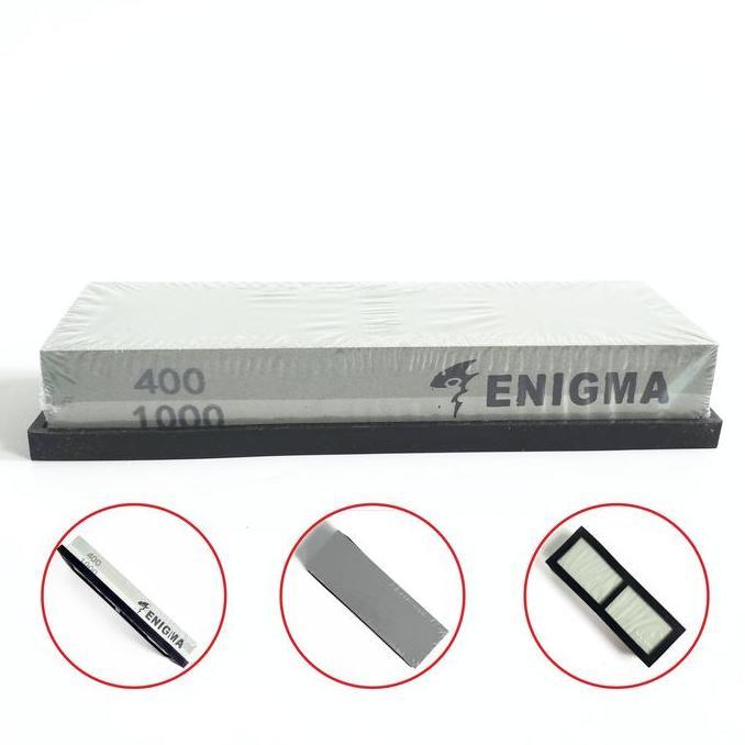 Batu Asah / Asahan / Pengasah Pisau Grit 400/1000 - EnigmaZone