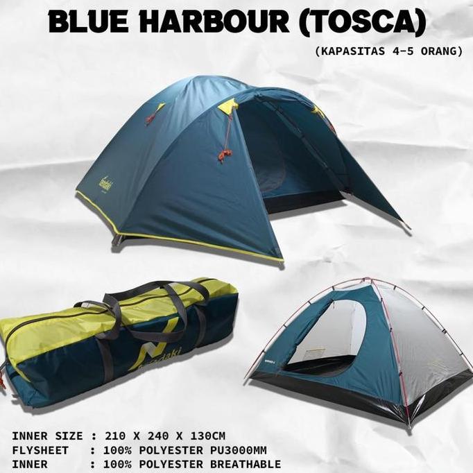 Tenda Mis Borneo Kapasitas 4 Orang