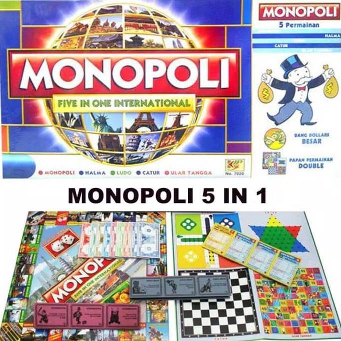 Monopoli 5 in 1