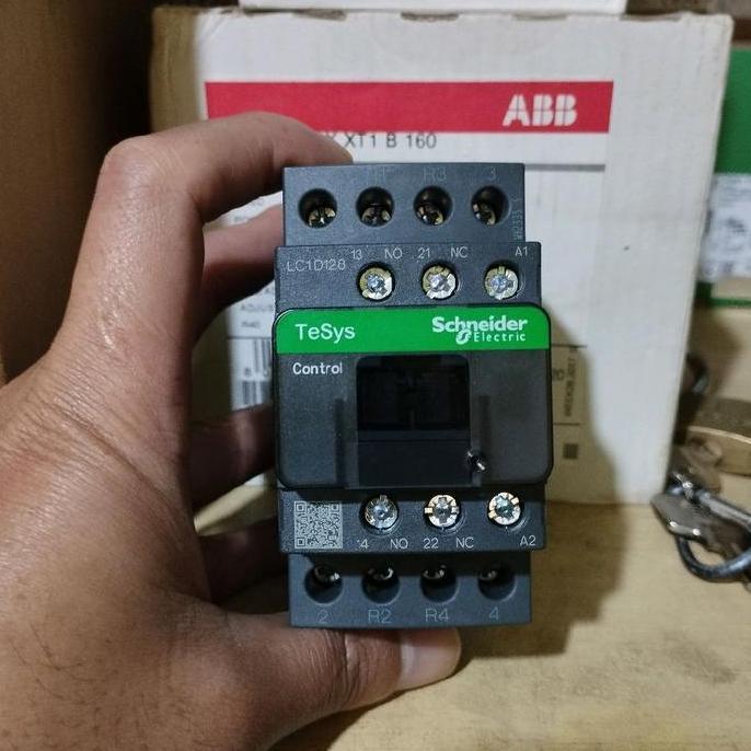 Diskon Kontaktor Schneider 4P 2No-2Nc 25A Lc1D128B7 24V Lc1D128D7 42V Lc1D128E7 48V Lc1D128F7 Lc1D12